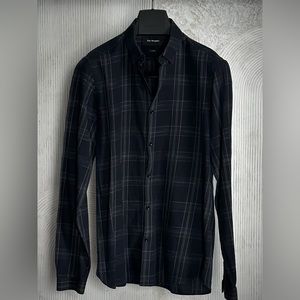 Kooples Men’s button down shirt. Black